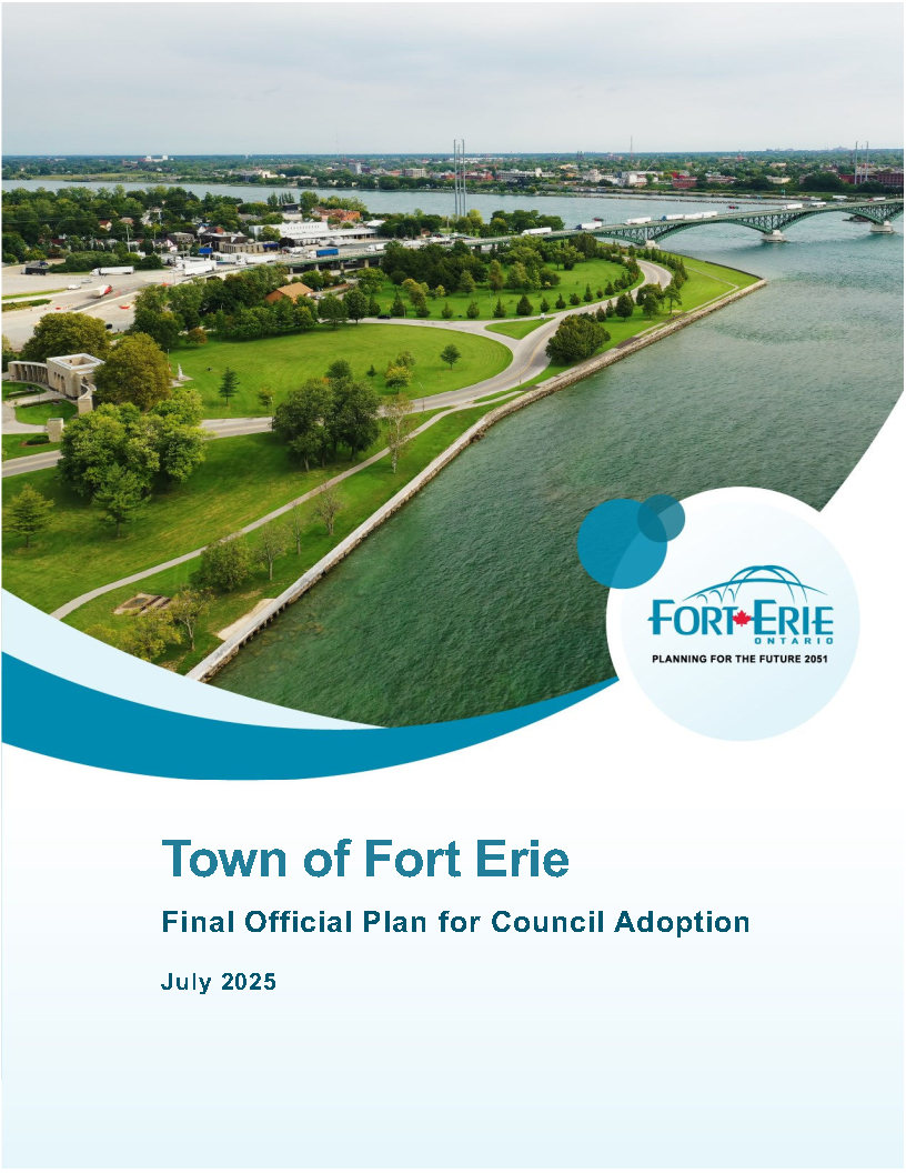 Image of the cover page of the Official Plan