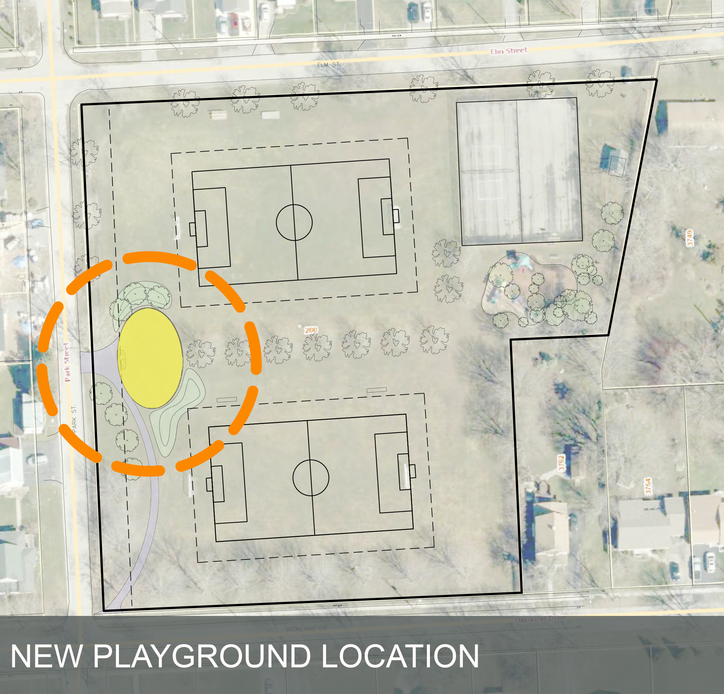 Proposed Playground Location