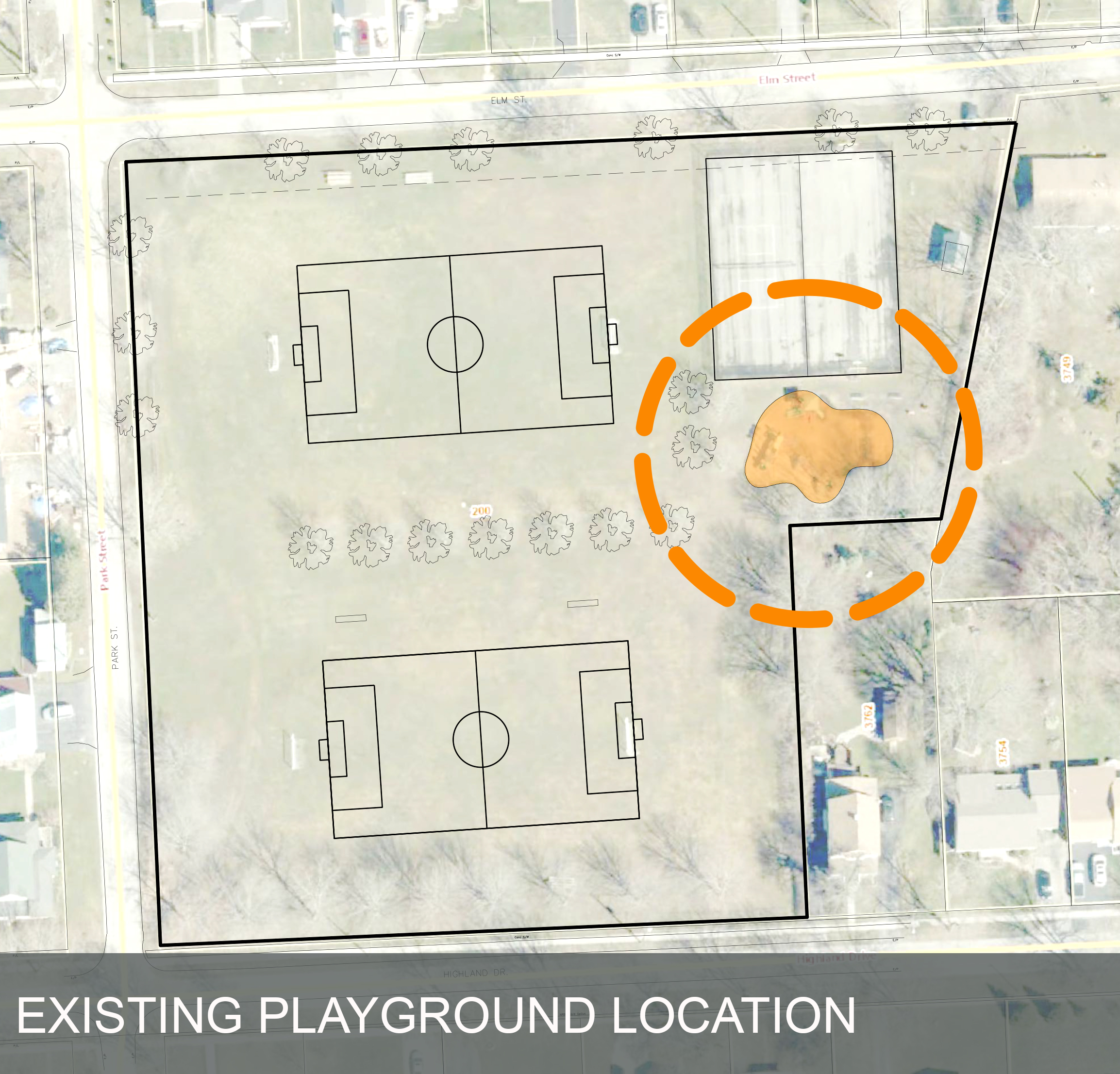 Existing Playground Location