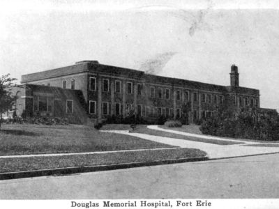 A historic photo of Douglas Memorial Hospital